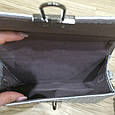 Міні-сумка плетений структура на ланцюжку 0140 Чорний, фото 6