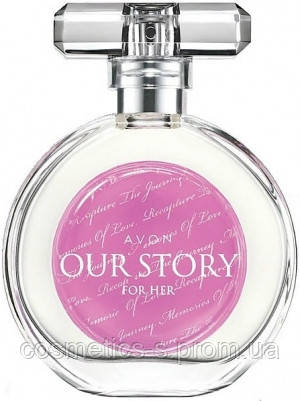 Туалетна вода жіноча Our Story, Avon, Сторі, Ейвон, 50 мл, 24024
