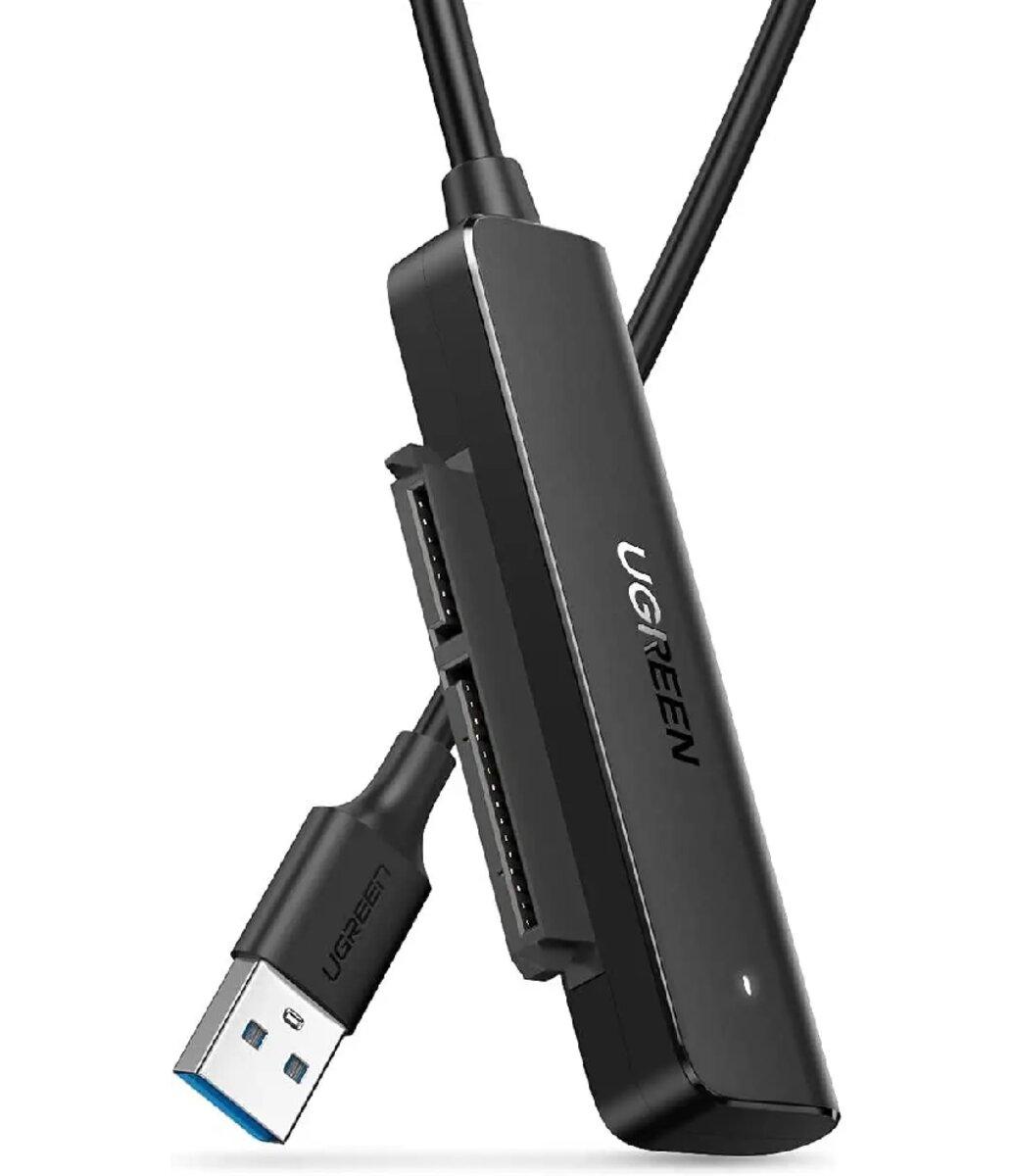 Зовнішня кишеня для накопичувача UGREEN CM321 USB-A to 2.5-Inch SATA Converter 50cm (UGR-70609) lly