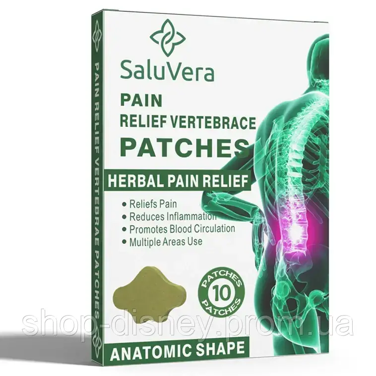 Пластырь для снятия боли в спине pain Relief neck Patches Лечебный пластырь для позвоночника - фото 1 - id-p1989389061