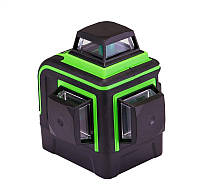 Уровень лазерный Mastertool - 360° x 3 головки 3D, зеленый 1 шт.
