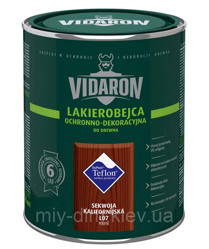 VIDARON лакобейц L05 тік натуральний 2,5л PL