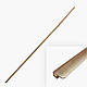 Сучасні довгі ручки для шафи Long L 1155/1200мм накладні брашованІ золотІ, фото 2