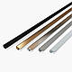 Сучасні довгі ручки для шафи Long L 1155/1200мм накладні брашованІ золотІ, фото 6