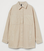 H&M Размер М Теплая Куртка рубашка оверсайз вельветовая Оригинал