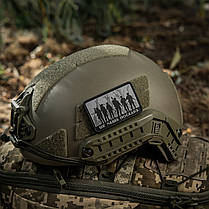 M-Tac нашивка - Це наша посадка Black/Gray, фото 3