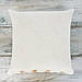 Чохол для подушки в'язаний Ohaina 40х40 Warm white, фото 4
