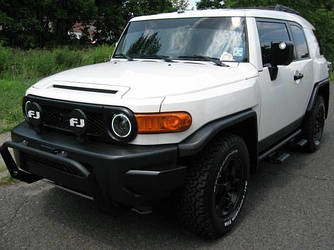 Передні фари тюнінг оптика Toyota FJ Cruiser