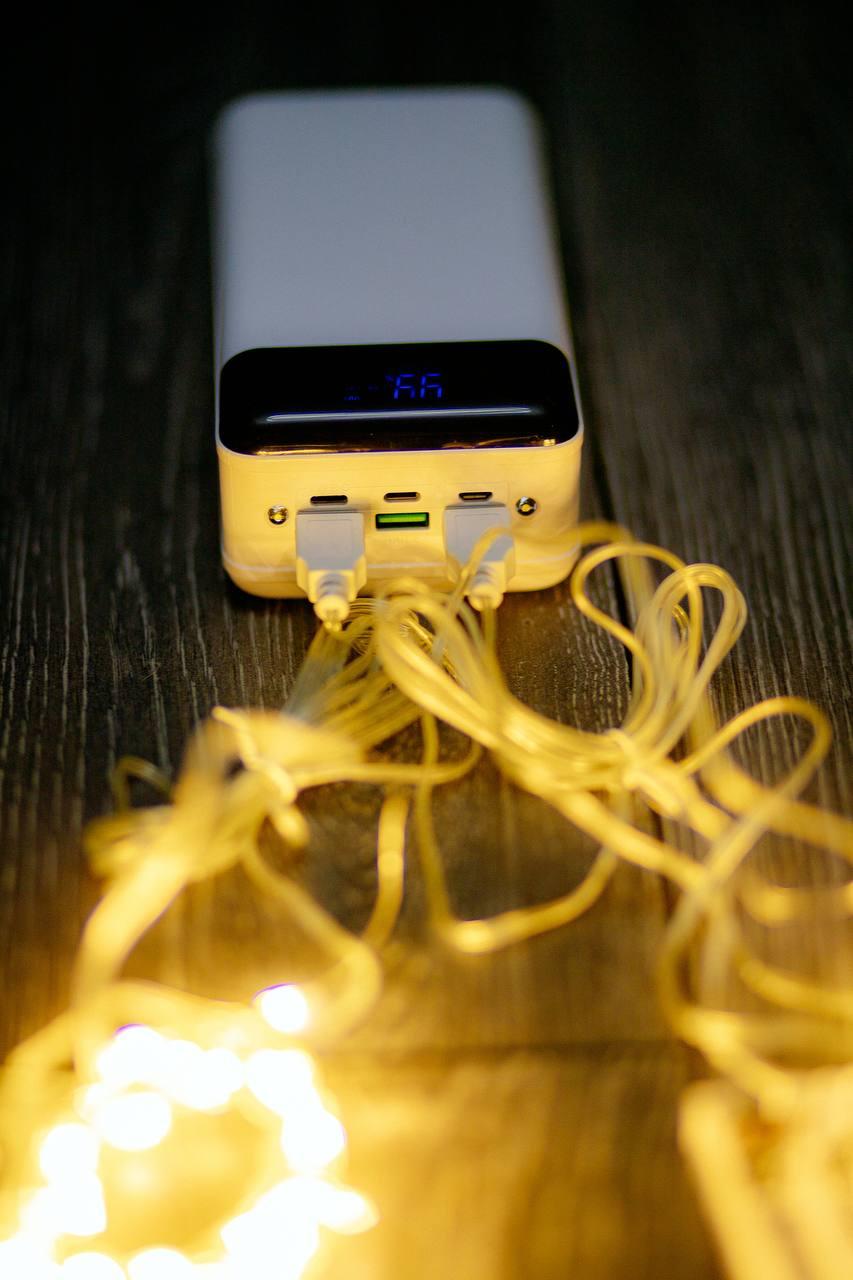 Powerbank 400000 mA Ліхтарик