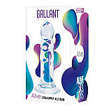Прозорий фалоімітатор Alive Gallant Jelly Dildo (м'ята упаковка) SO6025-R, фото 4