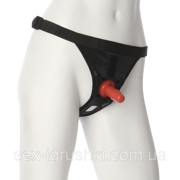 Трусики для страпону Doc Johnson Ultra Harness with Plug (м'ята упаковка!!!) SO2794-R