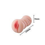 Мастурбатор-вагіна MAI Pocket Pussy Roxanne Flesh (у пакованні від іншої моделі) SO7548-R, фото 3