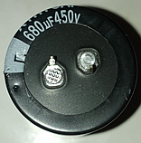 Конденсатор для зварювального апарату 680mF 450V 105С, фото 3