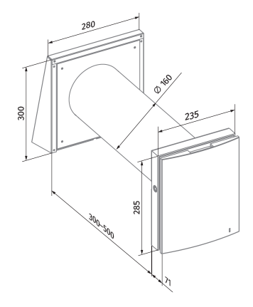 Рекуператор стеновой Blauberg VENTO Expert А 50-1 PRO (ID#1062710739 ...