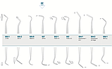 Інструмент для амальгами SPR 18 (карвер) емалевий ніж двосторонній, Medesy 607, фото 2