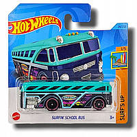 Машинка Автобус Hot Wheels Surfin' School Bus Surf's Up -2023 Mattel HKK79-N521