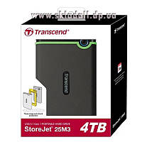 Портативный жёсткий диск HDD.4.0Tb Transcend TS4TSJ25M3S USB3.1 SJ2.5" Акция