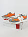 Чоловічі кросівки літні сірі з оранжевим New Balance 327 Grey Orange. Взуття літнє чоловіче Нью Баланс 327, фото 2