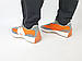 Чоловічі кросівки літні сірі з оранжевим New Balance 327 Grey Orange. Взуття літнє чоловіче Нью Баланс 327, фото 8