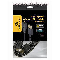 Кабель Cablexpert HDMI-microHDMI 1,8m V.2.0 (4К)