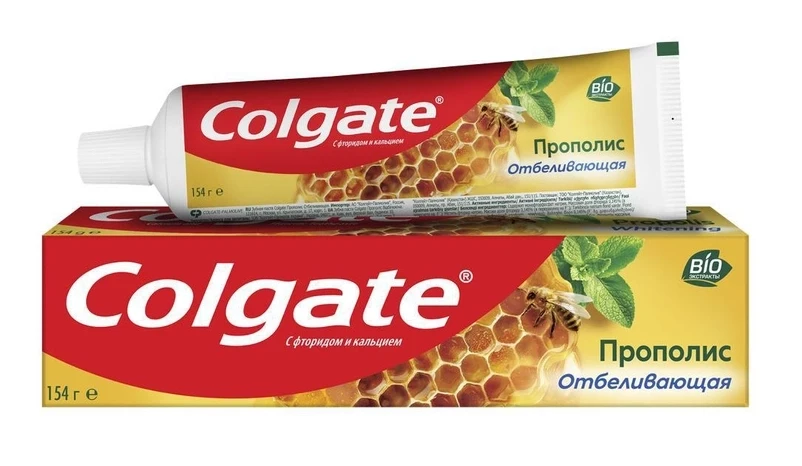 Відбілююча зубна паста Colgate Прополіс Свіжа м'ята 100 мл