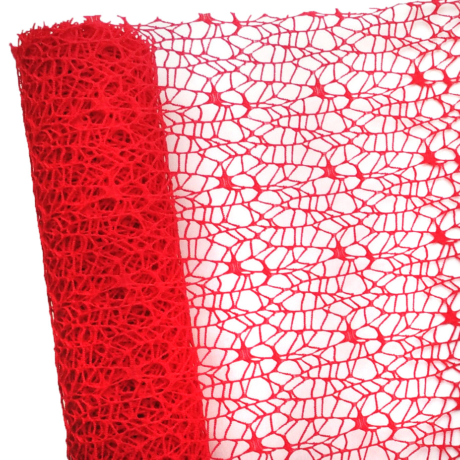 Сітка "POLY NET 1" №5 червона (50 см х 5 ярдів), фото 1