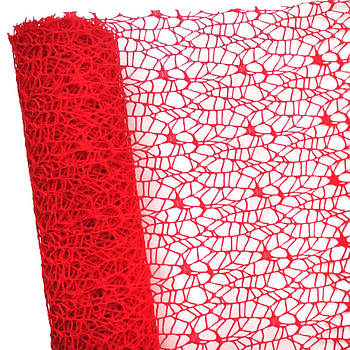 Сітка "POLY NET 1" №5 червона (50 см х 5 ярдів)