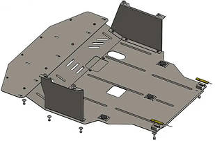 Захист двигуна Hyundai Elantra V (MD) рестайлінг (2014-2015) Кольчуга