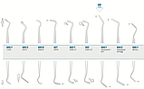 Інструмент для амальгами IPC1 (карвер) емалевий ніж интерпроксимальный двосторонній, Medesy 604/1, фото 2
