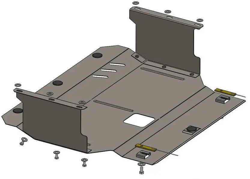 Захист двигуна Hyundai I-10 (c 2014---) Кольчуга