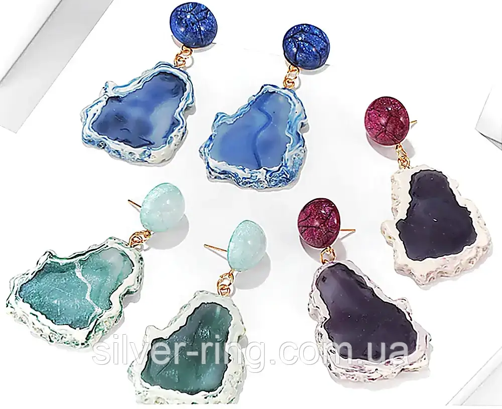 Сережки розкішні vintage