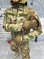 Форма мультикам демисезонная, тактический штурмовой костюм на флисе, форма софтшелл мультикам sd427