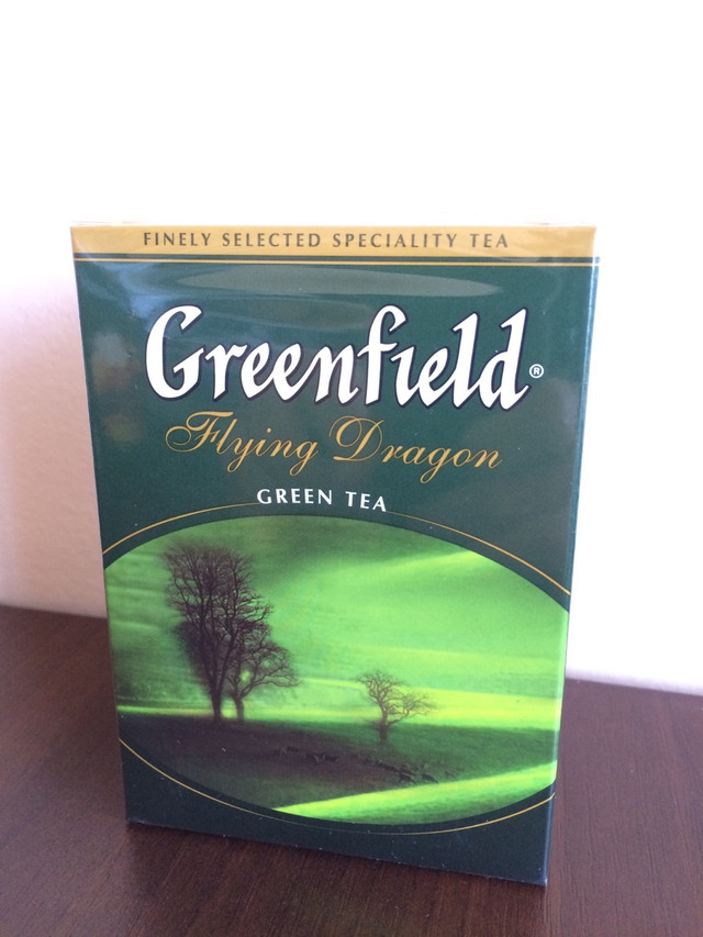 Зеленый чай Гринфилд Флаинг Драгон 100 гр. китайский представитель ...