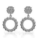 Геометричні модні сережки, фото 4