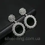 Геометричні модні сережки, фото 7