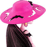 Монстер Хай Дракулаура Пляжна Острів Страха Monster High Scare-adise Island Draculaura Doll HRP66, фото 4