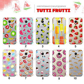 Ультратонкий прозорий чохол із малюнком для Meizu Pro 5 (80 дизайнів)