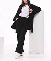 Костюм женский брюки и кимоно XL, Черный