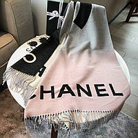 Теплый шарф палантин платок Шанель CHANEL