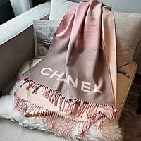 Теплый шарф палантин платок Шанель CHANEL