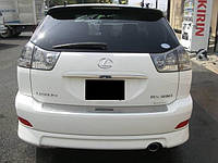 Накладка на задній бампер для Lexus rx 2009-2012