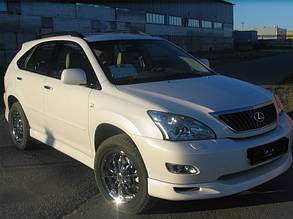 Накладка на передній бампер для Lexus rx 2009-2012