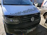 Дефлектор капота (мухобойка) Volkswagen Transporter T5+ 2009-2015 (HIC/Тайвань)