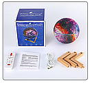 Проектор - нічник з колонкою та мелодіями для сну на підставці, фото 3