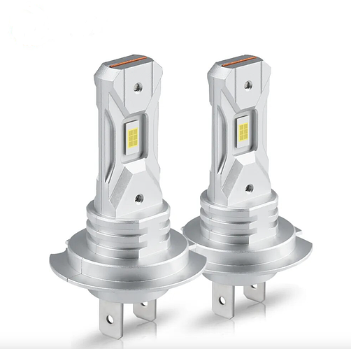 Лампи LED H7 12V 55W 6000K 8000lm лед автолампи світлодіодні н7 12в (ID ...