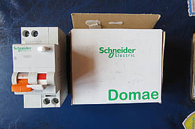 Автомат диференціальний Schneider Electric АД63 1Р+N 16А 30 мА тип C Іспанія дифавтомат 11473