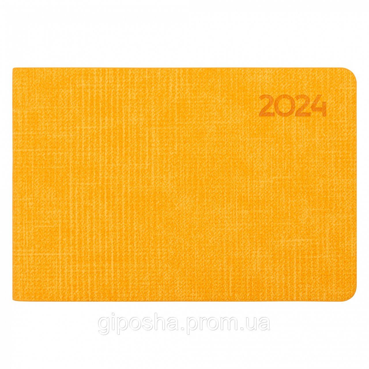 Щоденник Leo Planner 10 х 15 см датований 2024 Ambassador жовтий (252466)