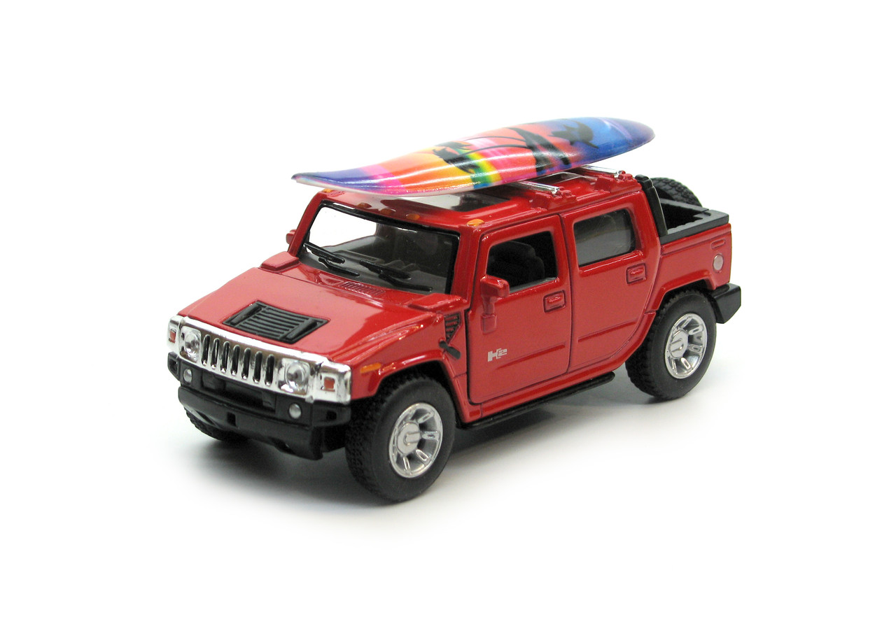 Машина металева KT5097S HUMMER H2 SUT with surfboard