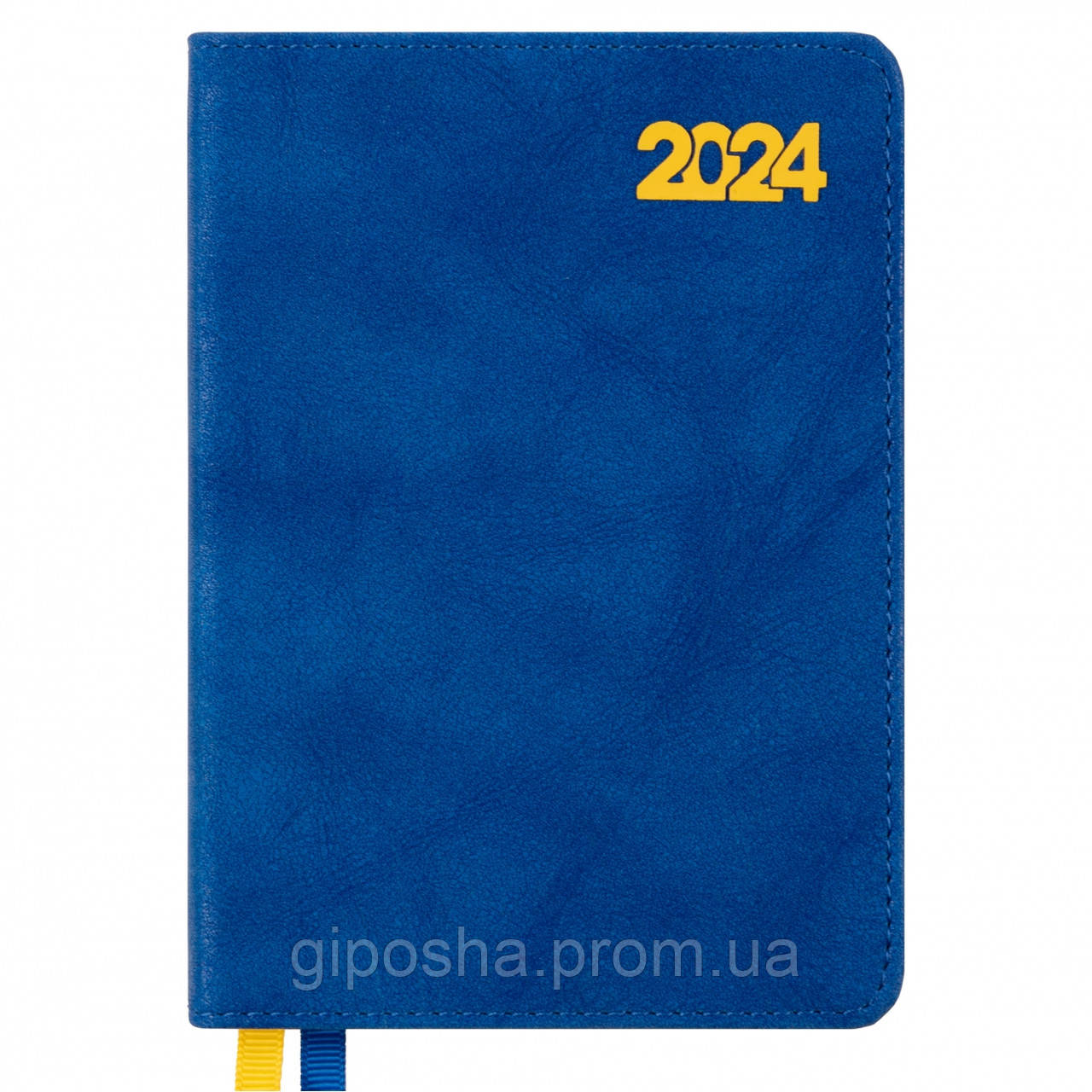 Щоденник Leo Planner А6 датований 2024 Case синій (252456)
