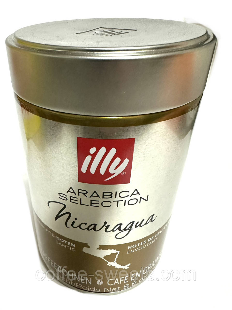 Кава в зернах illy Nicaragua Arabica Selection Нікарагуа 250 г. ж/б Італія